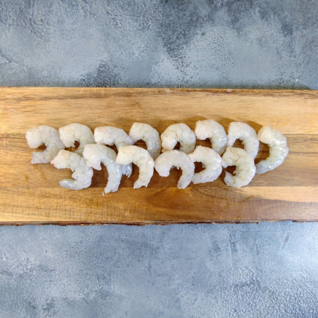 King Prawns Raw Peeled Deveined 26/30 - Seafood Direct UK